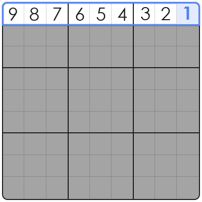 tip for sudoku